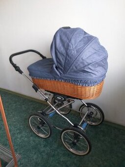 Proutěný kočárek - 1