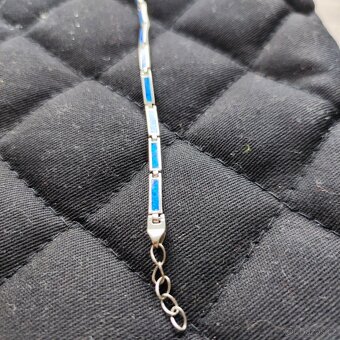 Stříbrný náramek 6 gramů pěkný chvíli nošený