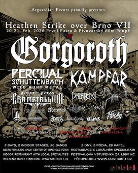 Heathen Strike over Brno - Vstupenka s výraznou slevou