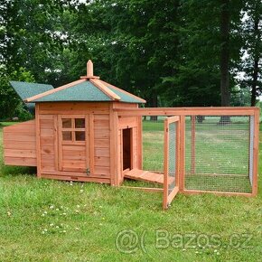 Kurník, králíkárna, kralikárna vhodná pro kachny a slepice.