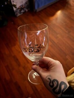 Narozeninová sklenice na víno 55 let