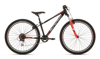 Dětské kolo SUPERIOR Racer XC 27 Gloss Black/White/Neon Red