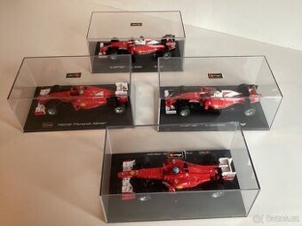 Bburago 1:32 formule f1 Scuderia Ferrari - celý set