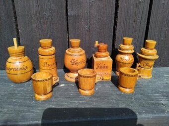 Prodám levně pěkné dřevěné kořenky