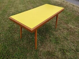 Stůl žlutý design Bohumil Landsman - 1
