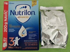 batolecí mléko Nutrilon Advanced 3 1000g + 500 g