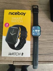 Chytré hodinky Niceboy Watch 3 carbon black