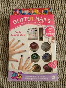Nová sada dětských slupovacích nehtů GlitterNails z.JustMine