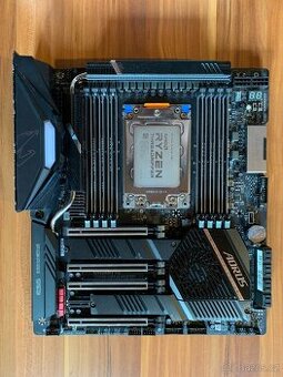 Aorus Master TRX40 + Threadripper 3960X 24C/48T