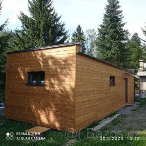 PRODÁM NOVÝ DŘEVĚNÝ  MODULOVÝ DŮM 12x4,3