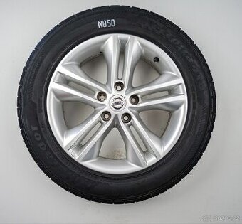 Nissan Qashqai - Originání 17" alu kola - Letní pneu