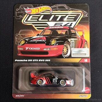 Hot Wheels Elite64 Porsche 911 GT2 EVO (993) ADVAN