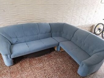 Sedácí souprava do L s funkci postele a úložný prostor