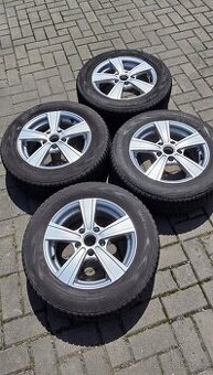 Alu disky vč. zimní pneu Nokian 195/65/R15