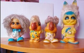 Prodám retro gumové figury