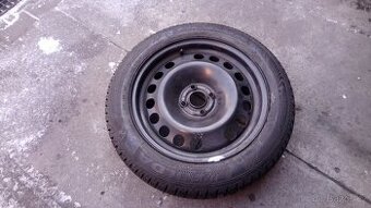 4 zimní pneu 195 55 16 + disky 4x100 OPEL FIAT