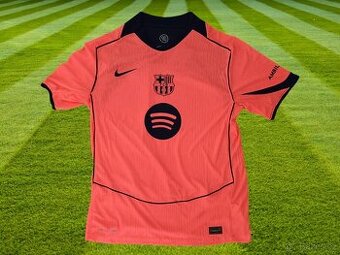 dres FC Barcelona 25/26 – Authentic Orange (Away edice)