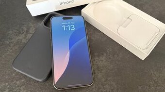 iPhone 15 Pro, Natural Titanium, 512GB