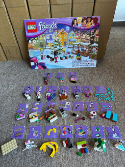 Adventní kalendáře LEGO: Friends, City (17 ks)