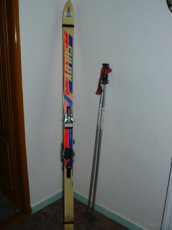 Lyže + hůlky