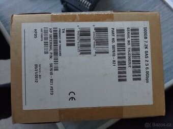 HPE 500GB SAS HDD serverový nový