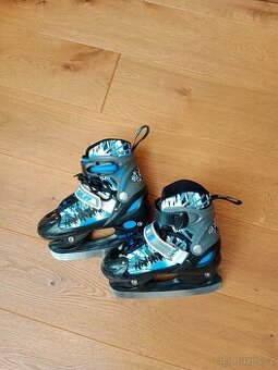 Dětské lední nastavitelné brusle velikosti 30-33
