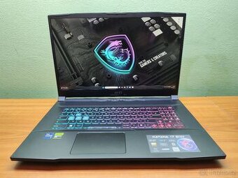 Nepoužitá 17" Katana,RTX-4070-8gb-Mux,i9-13900h,DDR5,M.2 1T