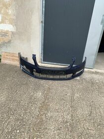 predni naraznik skoda fabia 2 II roomster modry