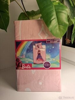 Povlečení prasátko Barbie 100x135, 40x60