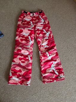 Lyžařské kalhoty vel 152