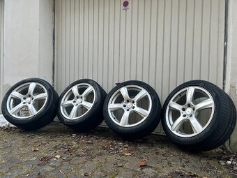 Alu kola Mercedes R18 5x112 + letní pneu 285/35/18+255/40/18