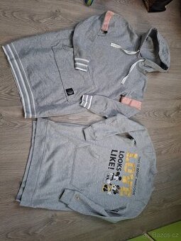 Dlouhé mikinové šaty S,XS