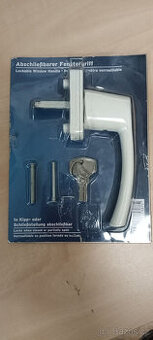 Uzamykatelná okenní klika na plastová okna