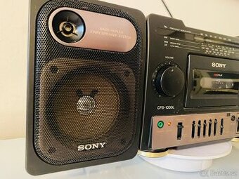 Radiomagnetofon Sony CFS-1030l, 90.léta