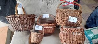Proutěné košíky