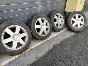 Original Škoda Alu R16” se zimním pneu