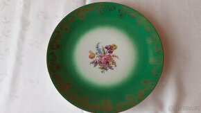 Porcelánový dekorativní talíř II.