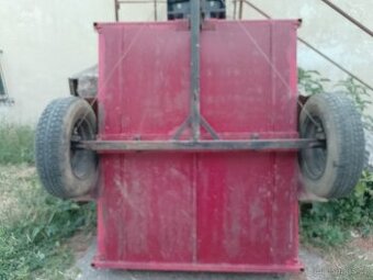 Brzděný,vozík,vlek,vlečka,za malotraktor,čtyřkolku jako vari