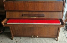 Piano Petrof K114 - 3pedál - Dub se židlí