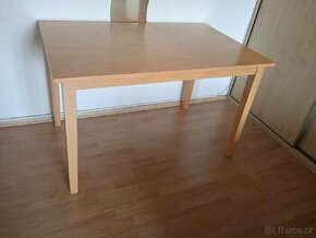 Dřevěný jídelní stůl 120x75x73cm