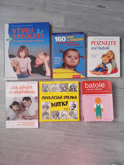 Vývoj batolete/dítěte, zachovalé knihy - kontakt email