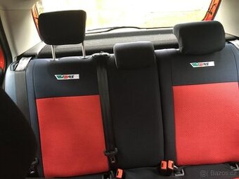 Originál potahy Fabia III - vyšité VRS + kryty oken