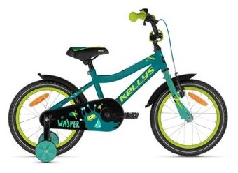 Dětské kolo KELLYS WASPER 16" - Teal, 10" (100-110 cm)