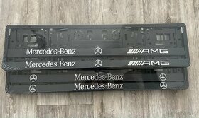 Podložky pod RZ Mercedes Benz - AMG sada 2ks