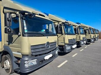Mercedes-Benz ATEGO 1224/4X2/valník/shrnovačka/