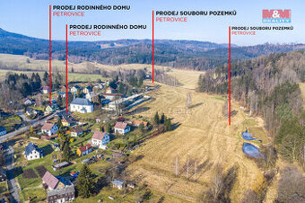Prodej souboru pozemků Petrovice v Lužických horách - 1