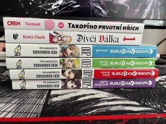 Manga, novely