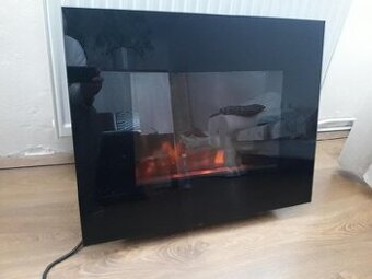 Elektrický přímotop s efektem zapáleného krbu