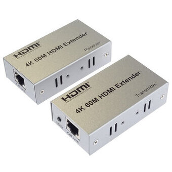 HDMI Extender na 60m přes CAT 5e,Cat 6, Premium Cord - 1