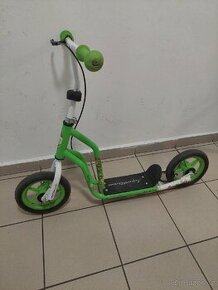 Dětska koloběžka Sportteam Falco 10"/10" zeleno/bílá